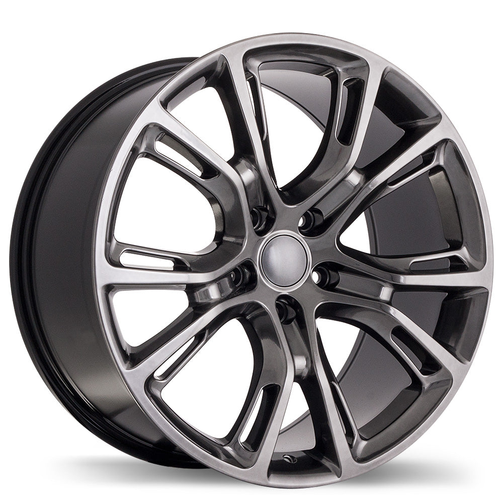 Replika R148B 20x9.0 Dark Hyper Silver 34 5x127 71.5 R148B-2090-73HD+34C715