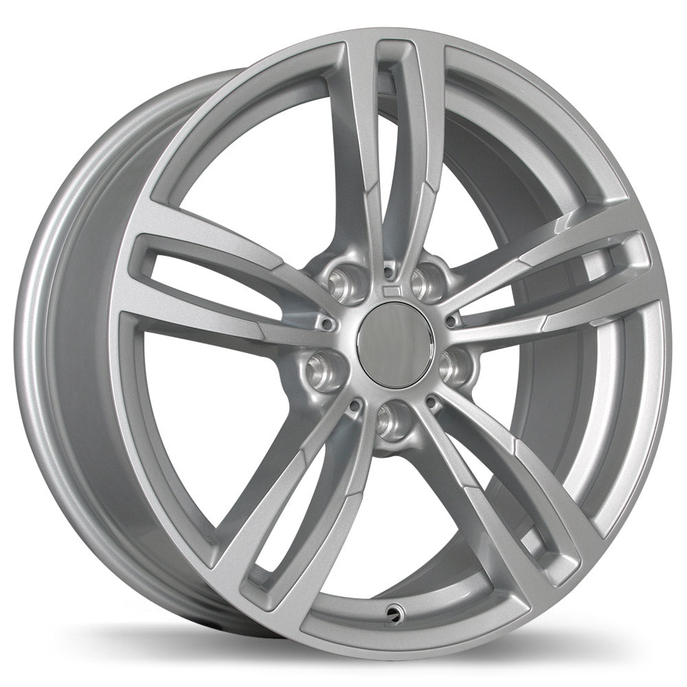Replika R163A 17x8.0 Gloss Silver 35 5x120 74.1 R163A-1780-12SN+35C741
