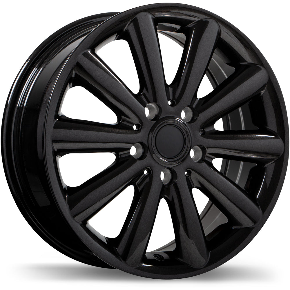 Replika R181 16x6.5 Titanium Black 54 5x112 66.6 R181-1665-44BE+54C665