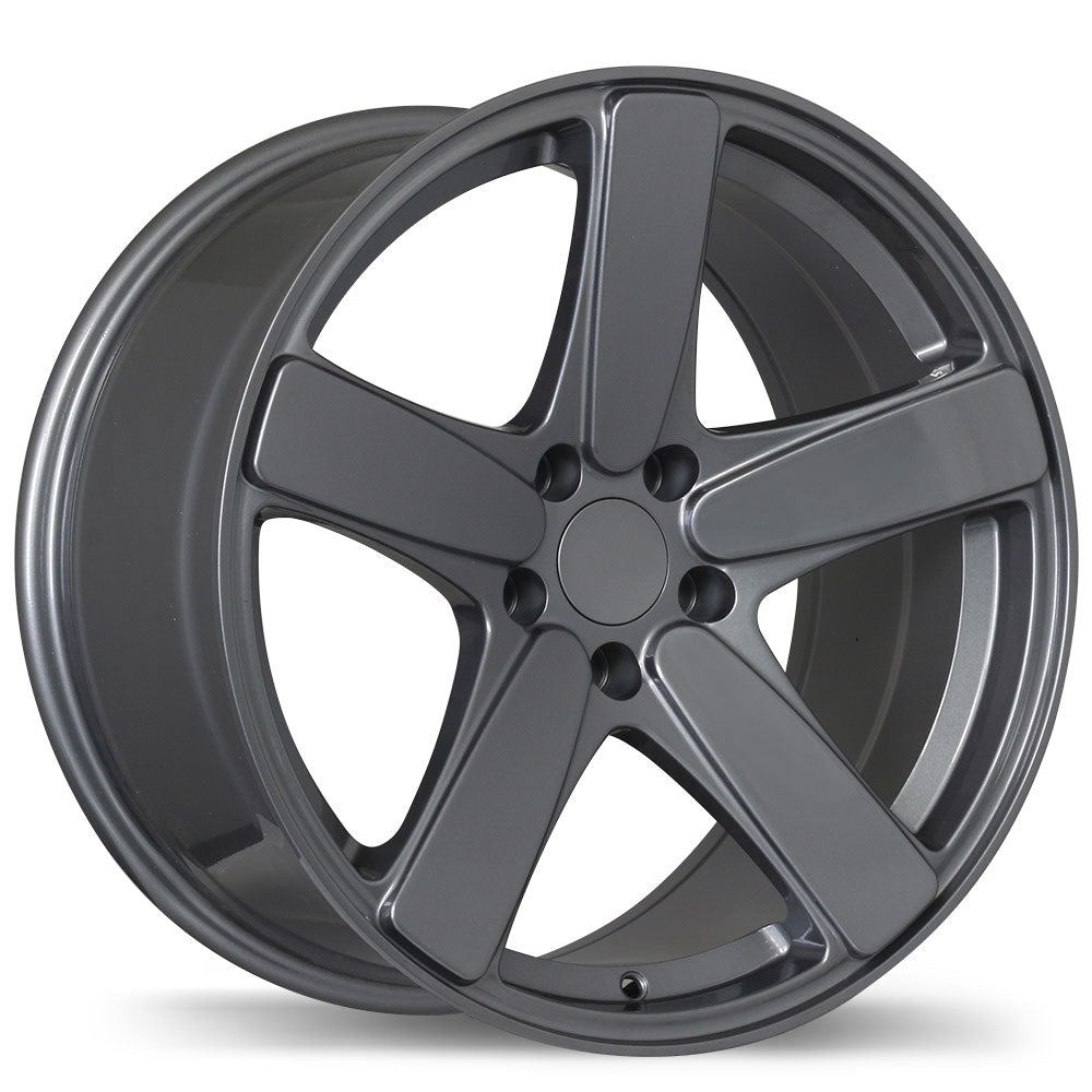 Replika R182 18x8.0 Gloss Gunmetal 21 5x112 66.5 R182-1880-44MN+21R664