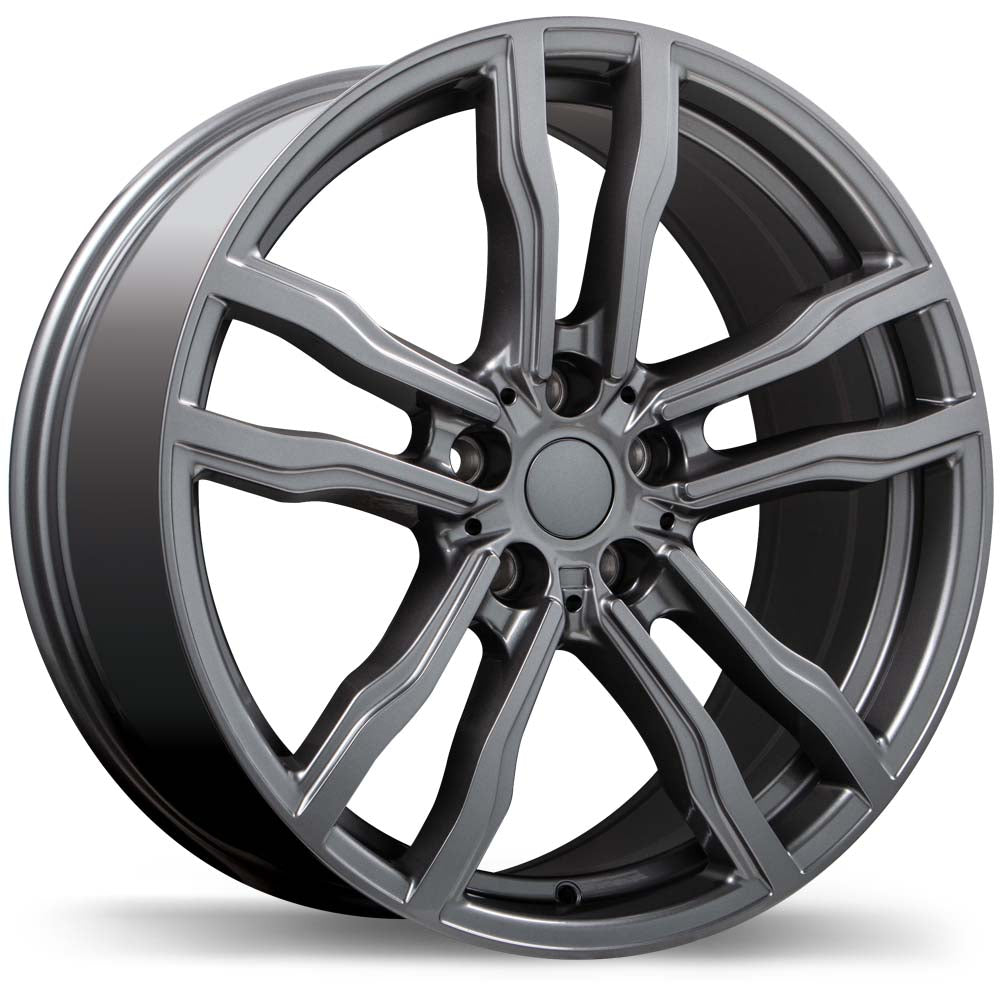 Replika R200 19x8.5 Gloss Gunmetal 35 5x112 66.6 R200-1985-44MN+35C666