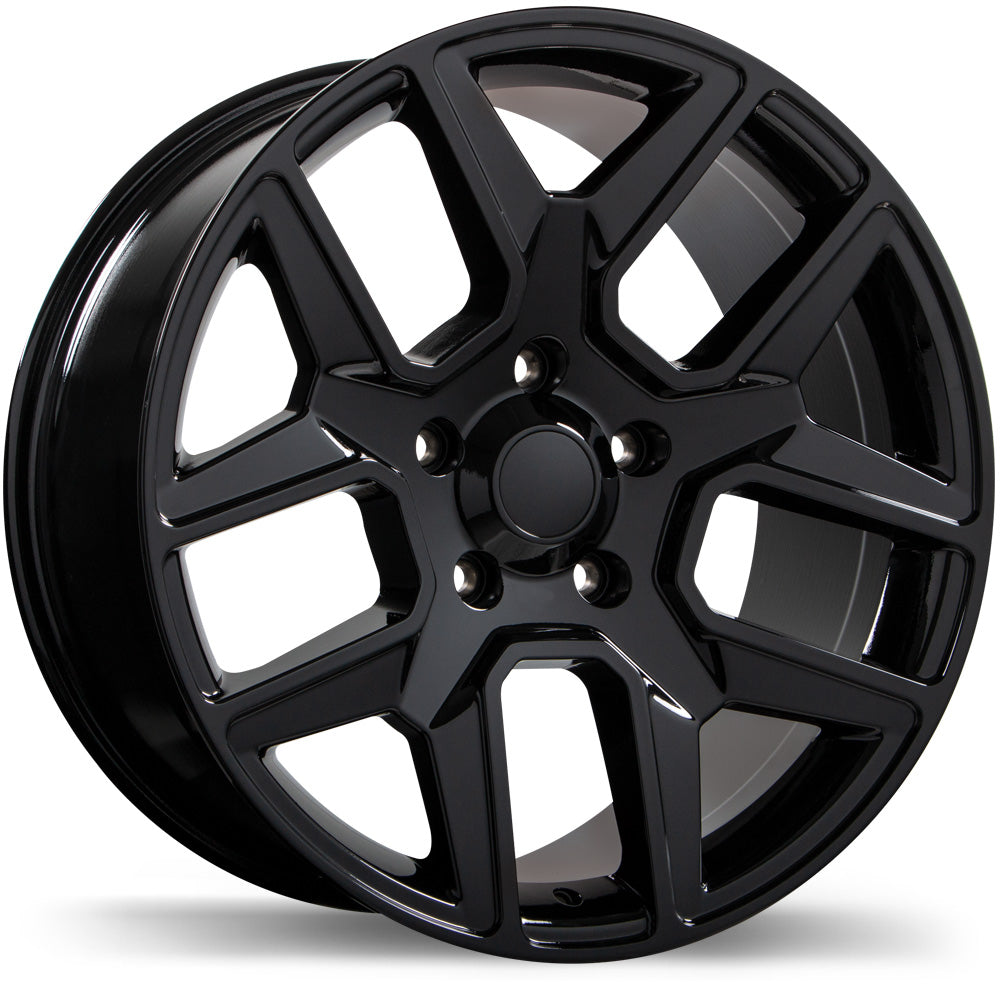 Replika R220 20x9.0 Gloss Black 18 5x139.7 77.8 R220-2090-85BN+18C778
