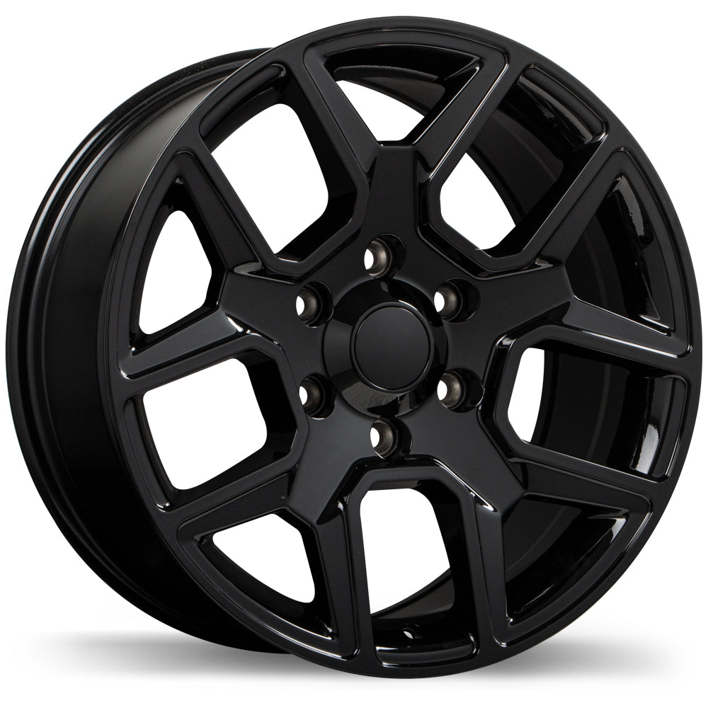 Replika R220 18x8.0 Gloss Black 19 6x139.7 78.0 R220-1880-83BN+19C780