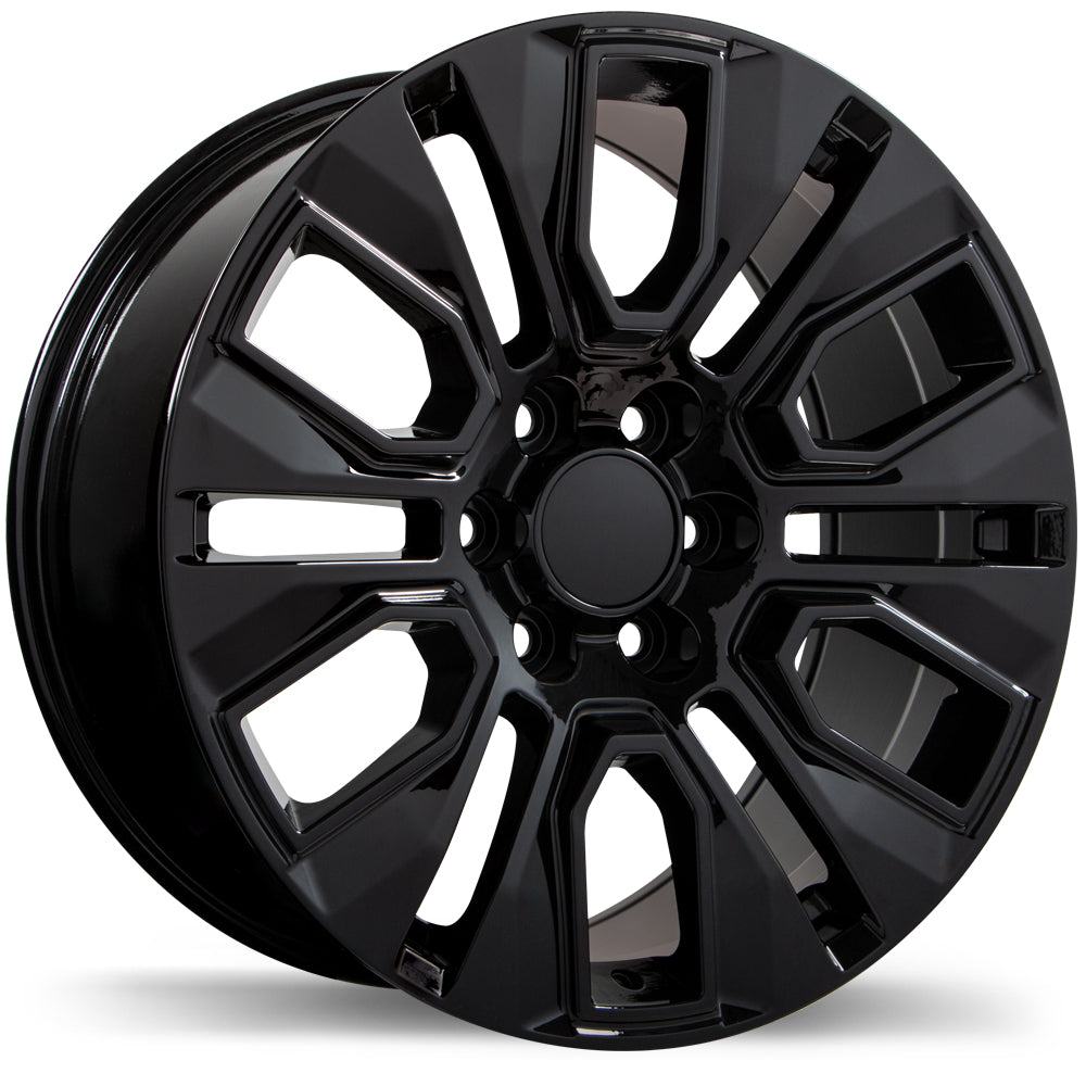 Replika R232 20x9.0 Gloss Black 24 6x139.7 78.0 R232-2090-83BN+24C780