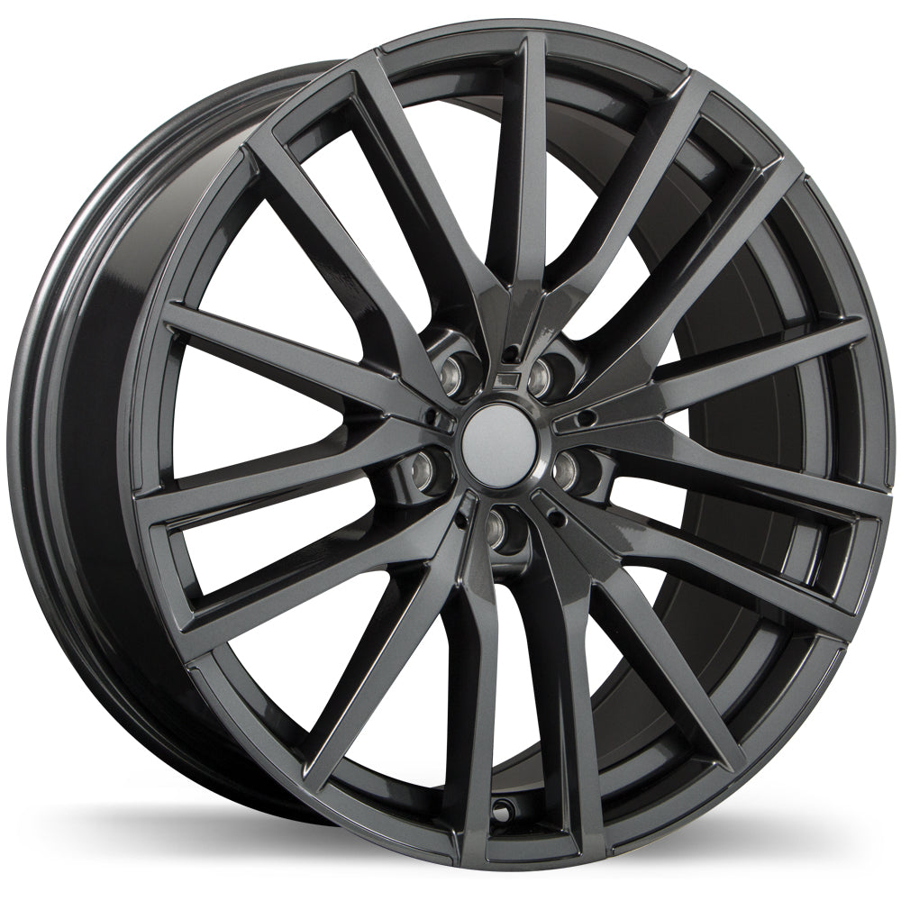 Replika R233 20x9.0 Gloss Gunmetal 35 5x112 66.6 R233-2090-44MN+35C666