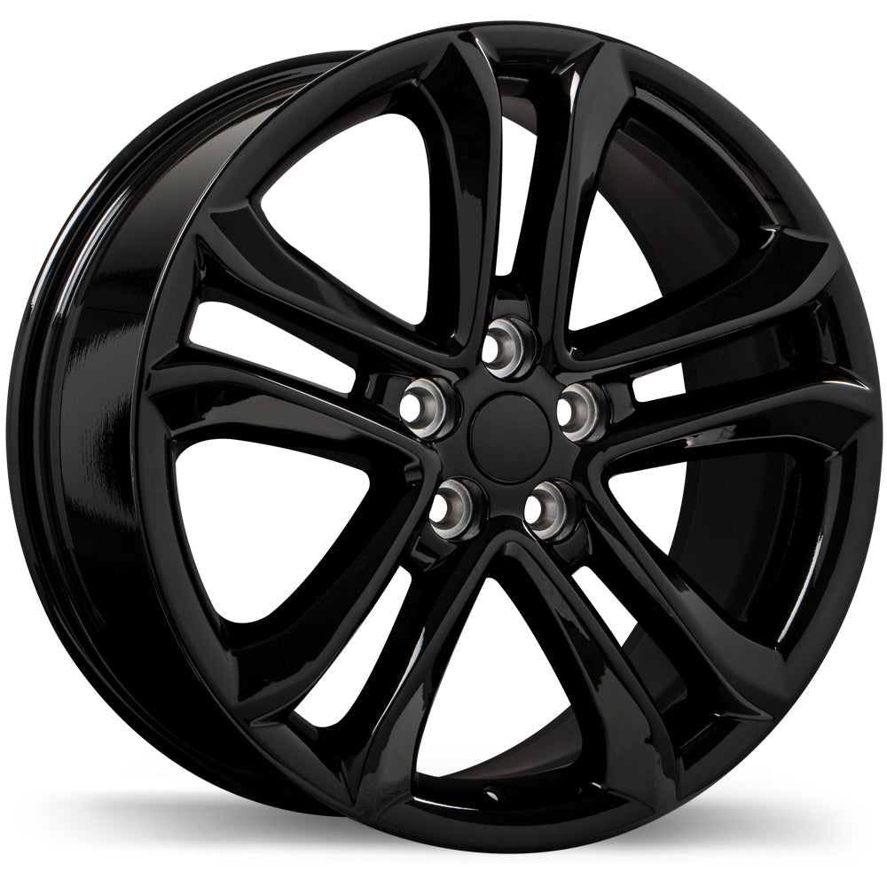 Replika R235 18x8.0 Gloss Black 52 5x108 63.4 R235-1880-31BN+53C634
