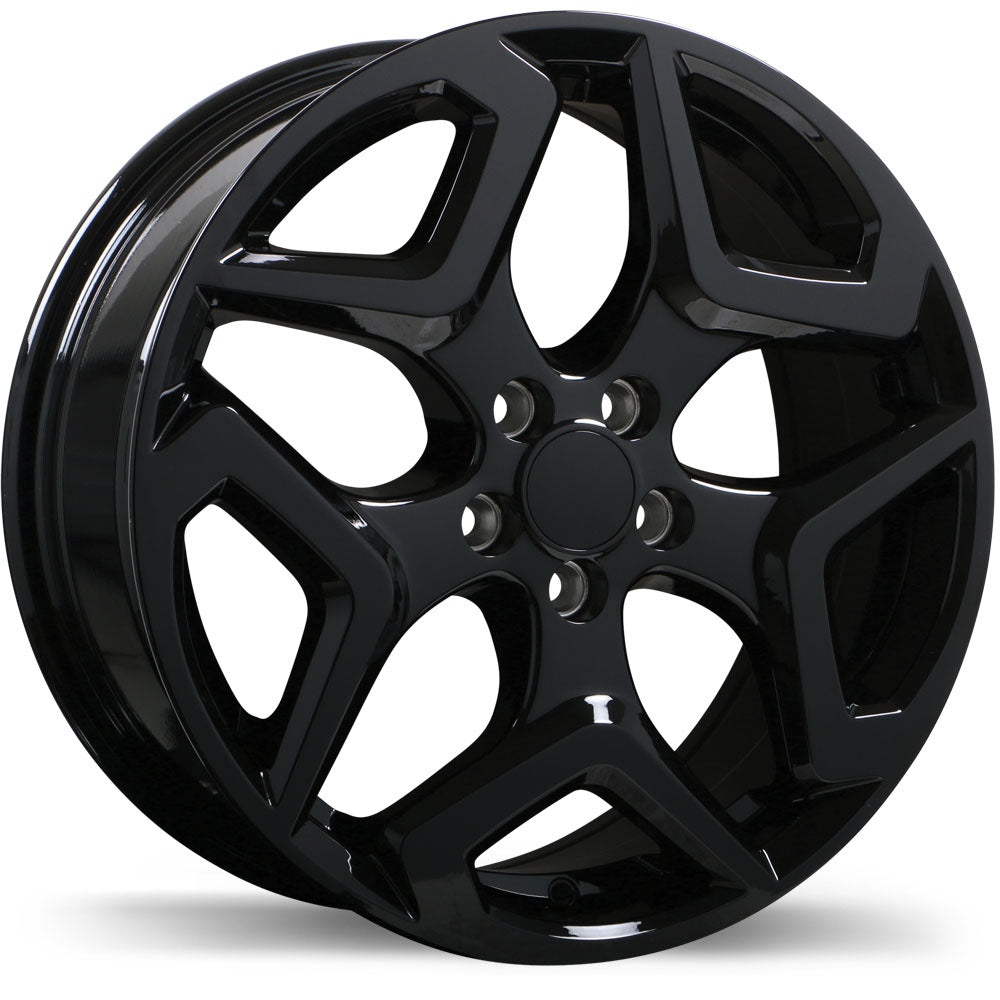 Replika R255 17x7.0 Gloss Black 55 5x100 56.1 R255-1770-80BN+55C561
