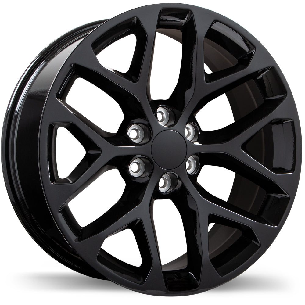 Replika R259 22x9.0 Gloss Black 24 6x139.7 78.0 R259-2290-83BN+24C780