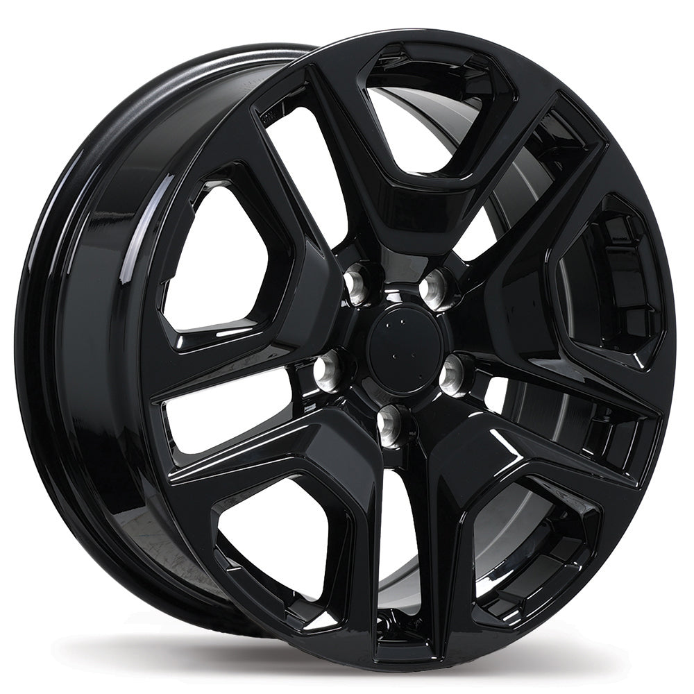 Replika R268 17x7.0 Gloss Black 35 5x114.3 60.1 R268-1770-65BN+35F601