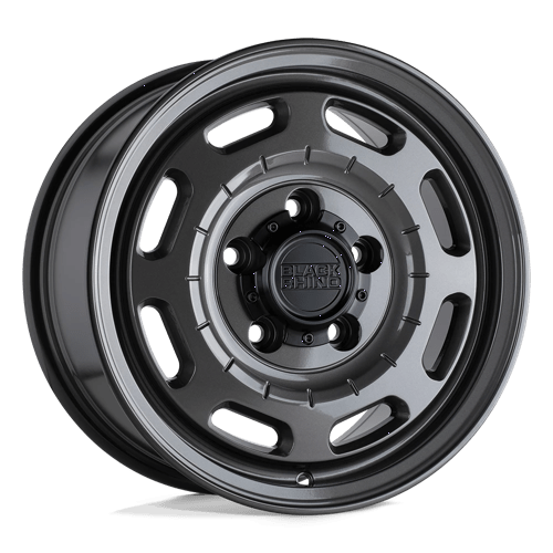 Black Rhino BANDOLIER Gloss Gunmetal | 17x8 | 5x160 | +45 | 65.07mm