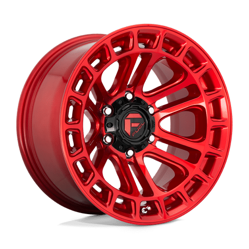 Fuel CANDY RED MACHINED 17x9 6x135