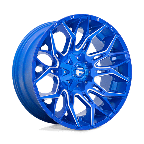 Fuel ANODIZED BLUE MILLED 22x10 8x180