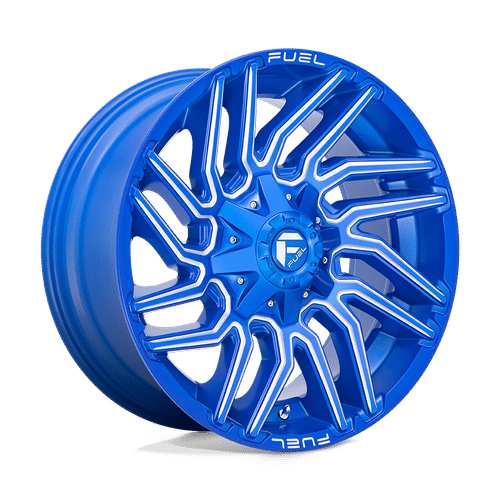 Fuel ANODIZED BLUE MILLED 22x12 6x139.7