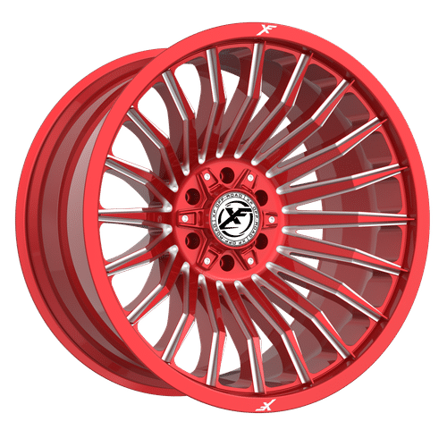 XF OFFROAD Red Milled 22x12 8x180