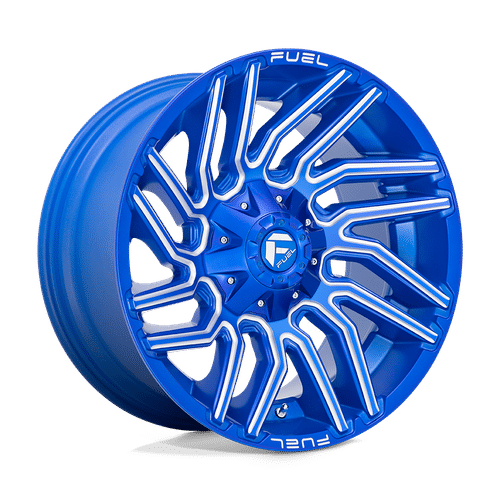 Fuel ANODIZED BLUE MILLED 20x10 6x139.7