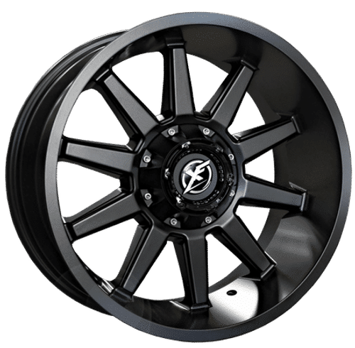 XF OFFROAD Matte Black 20x9 8x180