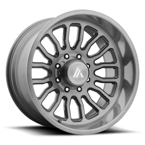 Asanti Off Road AB815 WORKHORSE Titanium-Brushed | 20x12 | 8x180 | -40 | 124.2mm
