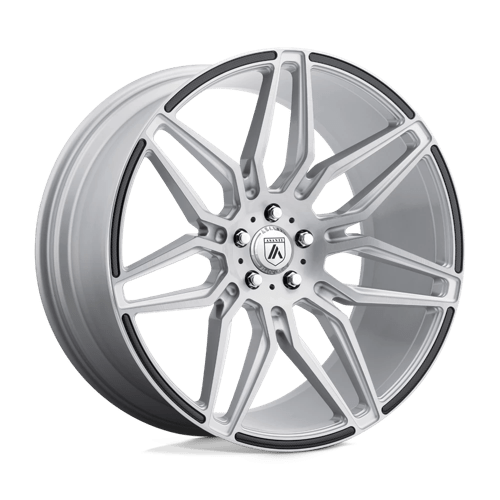 Asanti Black ABL-11 SIRIUS Brushed Silver W/ Carbon Fiber Inserts | 20x9 | 5x4.5 | +35 | 72.56mm