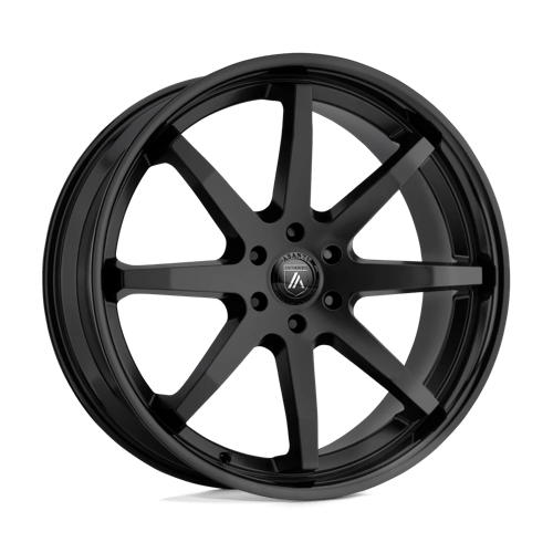 Asanti Black ABL-32 KAISER Satin Black W/ Gloss Black Lip | 20x9 | 6x135 | +30 | 87.1mm