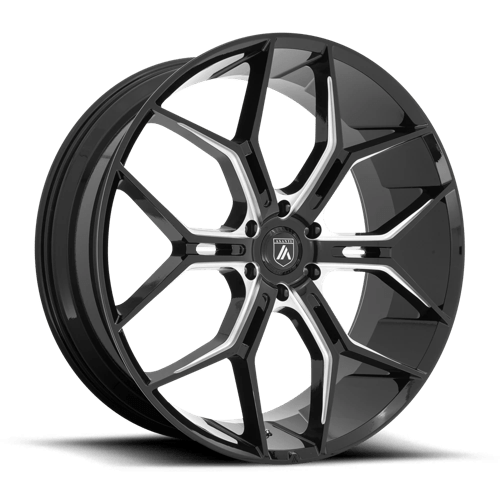 Asanti Black ABL-38 MONARCH TRUCK Gloss Black Milled | 24x10 | 6x5.5 | +35 | 100.3mm