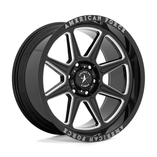 American Force Cast AC002 TRAIL Gloss Black Milled | 20x10 | 6x135 | -18 | 87.1mm