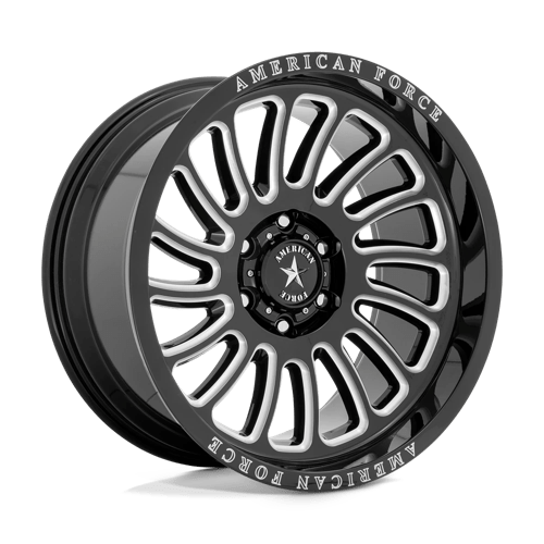 American Force Cast AC004 VULCAN Gloss Black Milled | 22x10 | 6x135 | -18 | 87.1mm
