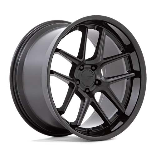 American Racing AR942 BISHOP Matte Black W/ Gloss Black Lip | 20x11 | 5x115 | +22 | 71.5mm