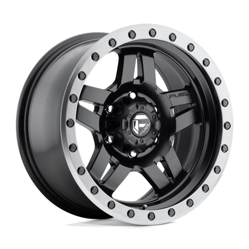 Fuel 1Pc D557 ANZA Matte Black Gun Metal Ring | 16x8 | 6x5.5 | +1 | 108mm