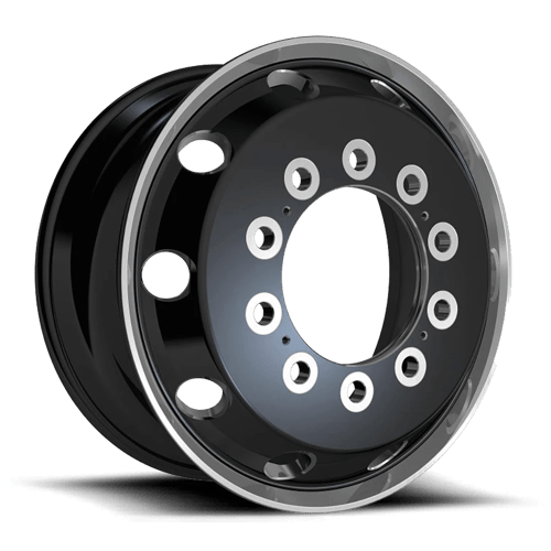 Atx AO404 JOURNEY Glossy Black W/ Polished Lip - Front | 22.5x12.25 | 10x11.25 | +119 | 220.1mm