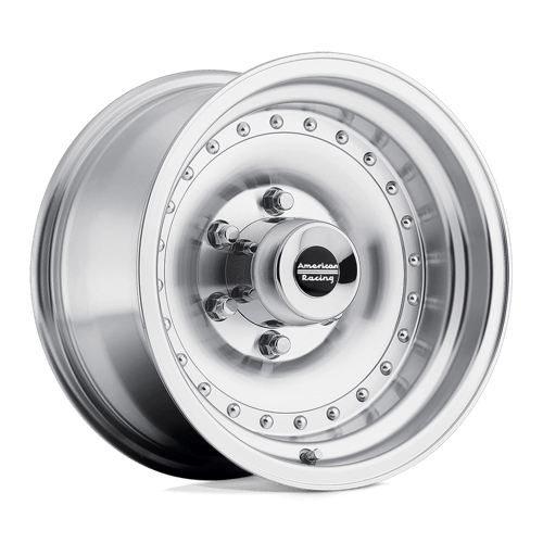 American Racing AR61 OUTLAW I Machined W/ Clear Coat | 15x10 | 5x4.75 | -38 | 83.06mm