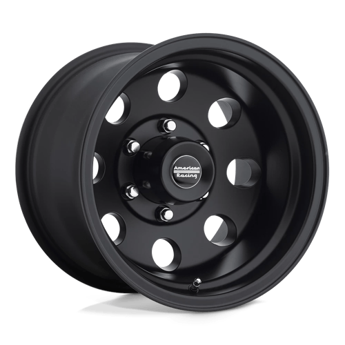 American Racing AR172 BAJA Satin Black | 16x8 | 5x5.0 | +0 | 83.06mm