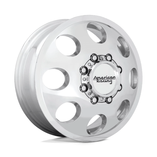 American Racing AR204 BAJA DUALLY Polished - Front | 16x6 | 8x170 | +111 | 125.1mm