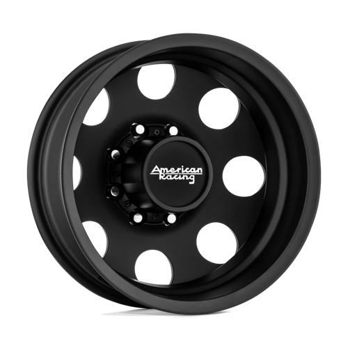 American Racing AR204 BAJA DUALLY Satin Black - Rear | 16x6 | 8x170 | -134 | 125.1mm