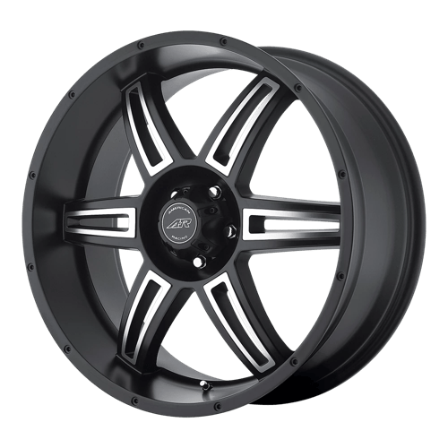 American Racing AR890 Satin Black Machined | 17x8 | 5x5.0 | +30 | 78.1mm