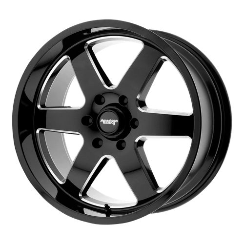 American Racing AR926 PATROL Gloss Black Milled | 18x9 | 5x5.0 | +12 | 83.06mm