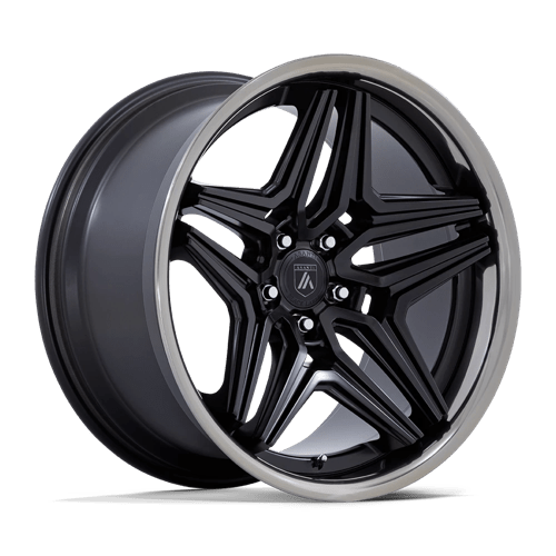 Asanti Black ABL-46 DUKE Satin Black W/ Ddt Lip | 22x9 | 5x120 | +15 | 74.1mm