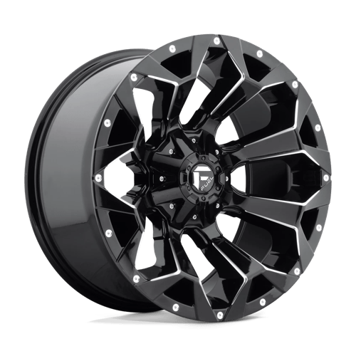 Fuel 1Pc D576 ASSAULT Gloss Black Milled | 17x9 | 5x4.5/5.0 | +1 | 78.1mm