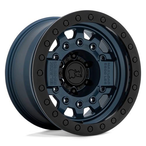 Black Rhino AVENGER BEADLOCK Navy Blue W/ Black Hardware | 17x8.5 | 5x5.0 | -32 | 71.5mm