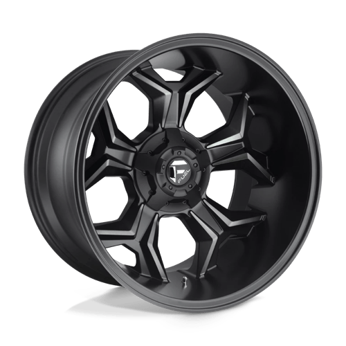 Fuel 1Pc D605 AVENGER Matte Black Double Dark Tint | 20x12 | 6x135/5.5 | -44 | 106.1mm