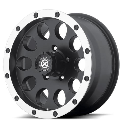 Atx Series AX186 SLOT Satin Black W/ Machined Face | 18x9 | 5x5.0 | -24 | 78.1mm