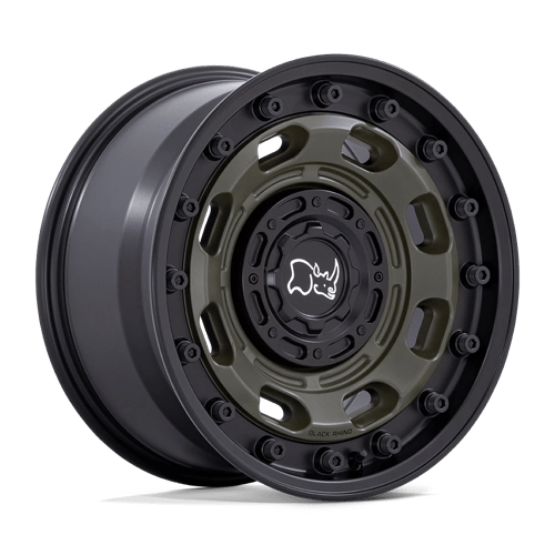 Black Rhino ATLAS Olive Drab Green W/ Black Lip | 17x8.5 | 6x135/5.5 | -10 | 106.1mm