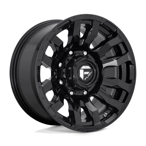 Fuel 1Pc D675 BLITZ Gloss Black | 22x10 | 8x180 | -18 | 125.1mm