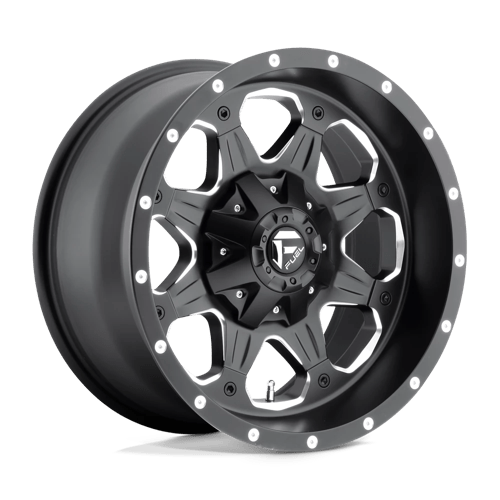 Fuel 1Pc D534 BOOST Matte Black Milled | 17x9 | 5x4.5/5.0 | -12 | 78.1mm