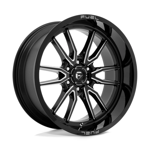 Fuel 1Pc D761 CLASH Gloss Black Milled | 22x10 | 6x135 | -18 | 87.1mm