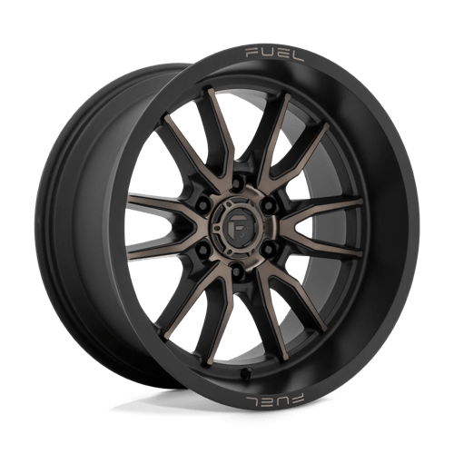 Fuel 1Pc D762 CLASH Matte Black Double Dark Tint | 20x10 | 6x5.5 | -18 | 106.1mm