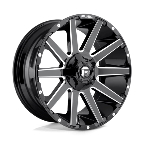 Fuel 1Pc D615 CONTRA Gloss Black Milled | 20x9 | 6x135/5.5 | +20 | 106.1mm