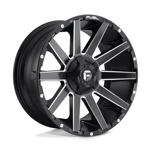 Fuel 1Pc D616 CONTRA Matte Black Milled | 20x9 | 6x135/5.5 | +1 | 106.1mm