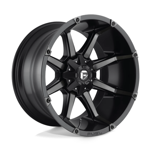 Fuel 1Pc D556 COUPLER Matte Black Double Dark Tint | 22x12 | 6x135/5.5 | -44 | 106.1mm