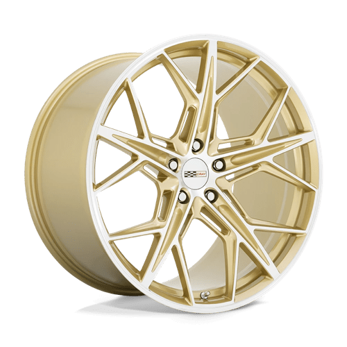 Cray HAMMERHEAD Gloss Gold W/ Mirror Cut Face | 21x9 | 5x120 | +38 | 67.06mm