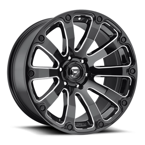 Fuel 1Pc D598 DIESEL Gloss Black Milled | 20x10 | 8x6.5 | -18 | 125.1mm